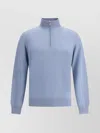Brunello Cucinelli Cashmere Sweater In Blue