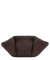 Brunello Cucinelli Cotton-raffia Marina Clutch Bag In Brown