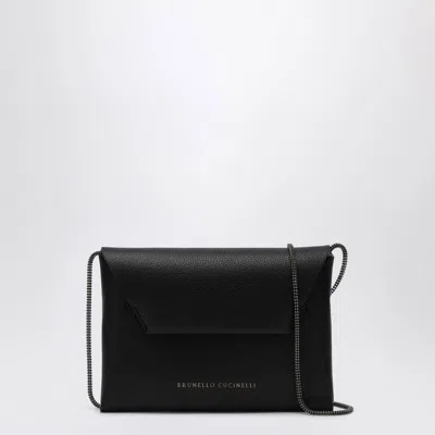 BRUNELLO CUCINELLI BRUNELLO CUCINELLI  CLUTCH IN GARNET LEATHER