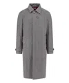 Brunello Cucinelli Single-breasted Herringbone Trench Coat