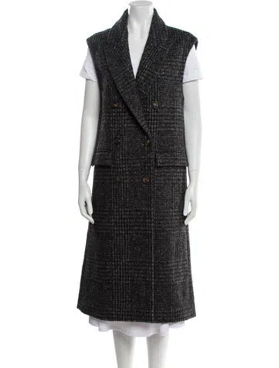 Pre-owned Brunello Cucinelli Coat In Black