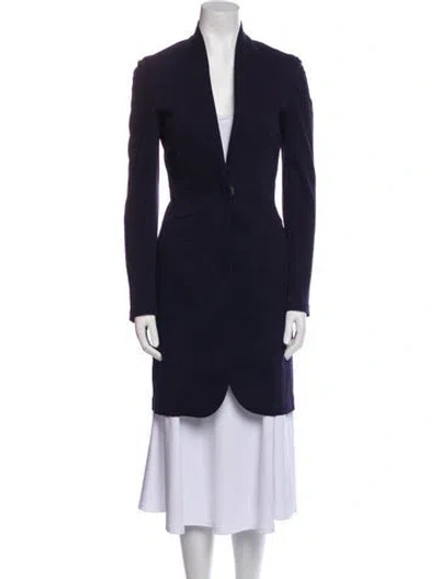 Pre-owned Brunello Cucinelli Coat In Blue