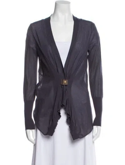 Pre-owned Brunello Cucinelli Coat In Blue