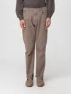 Brunello Cucinelli Jeans With Belt Loops In Brown
