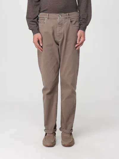 BRUNELLO CUCINELLI COAT BRUNELLO CUCINELLI MEN COLOR BEIGE,H18345022