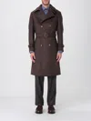 Brunello Cucinelli Long Sleeve Windbreaker In Brown