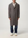 Brunello Cucinelli Coat  Men Color Brown In Gold