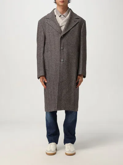 Brunello Cucinelli Coat  Men Color Brown In Gold
