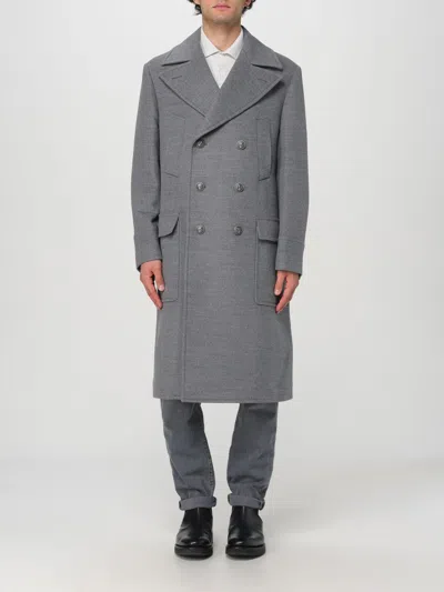 BRUNELLO CUCINELLI COAT BRUNELLO CUCINELLI MEN COLOR GREY,F76688020