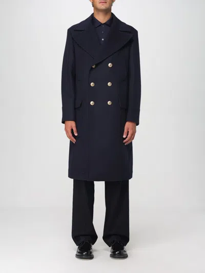 BRUNELLO CUCINELLI COAT BRUNELLO CUCINELLI MEN COLOR NAVY,H18929045