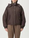 Brunello Cucinelli Coat  Woman Color Brown