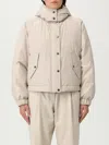 Brunello Cucinelli Coat  Woman Color Grey In Neutral
