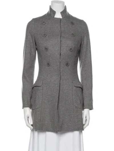 Pre-owned Brunello Cucinelli Coat In Gray