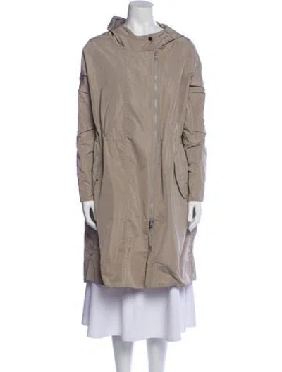 Pre-owned Brunello Cucinelli Coat In Gray