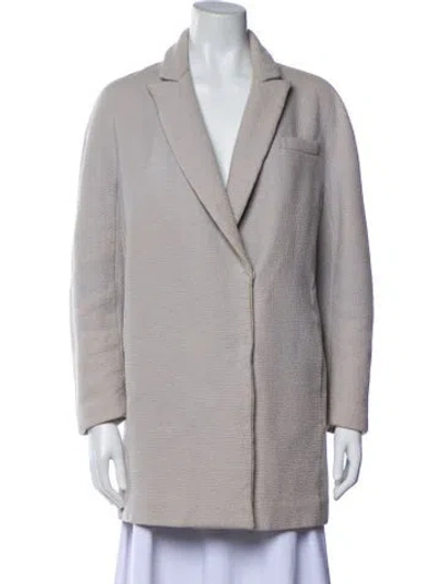 Pre-owned Brunello Cucinelli Coat In Gray
