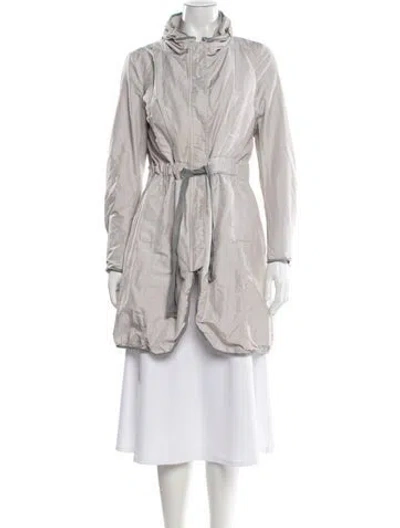 Pre-owned Brunello Cucinelli Coat In Gray