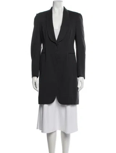 Pre-owned Brunello Cucinelli Coat In Gray