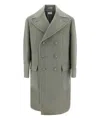 Brunello Cucinelli Coat In Grey