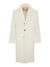 Brunello Cucinelli Cashmere Corduroy Overcoat In Negro