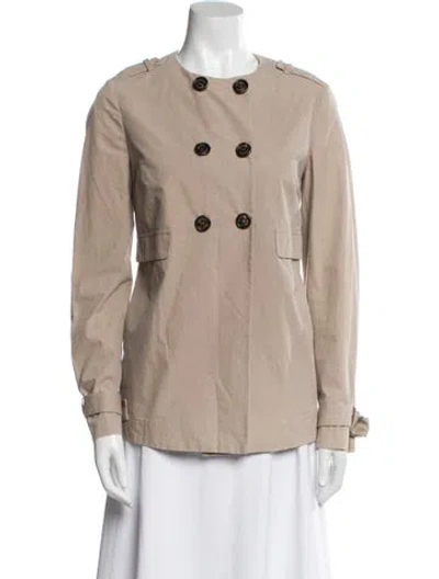 Pre-owned Brunello Cucinelli Coat In Neutral