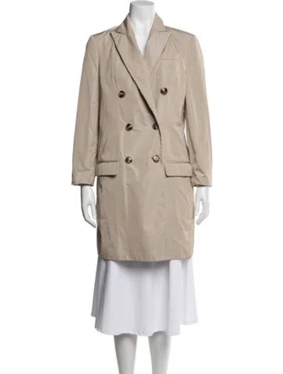 Pre-owned Brunello Cucinelli Coat In Neutral
