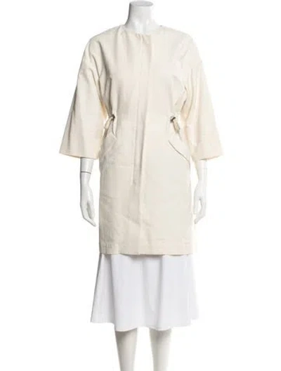 Pre-owned Brunello Cucinelli Coat In Neutrals