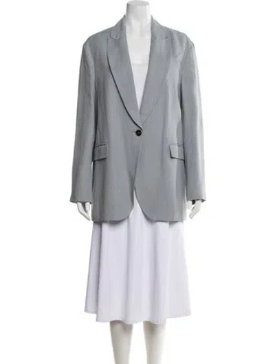 Pre-owned Brunello Cucinelli Coat W/ Tags In Gray