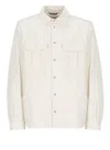 Brunello Cucinelli Men Shirt-style Outerwear Unlined In Water-repellent Microfibre With Heat Tapes