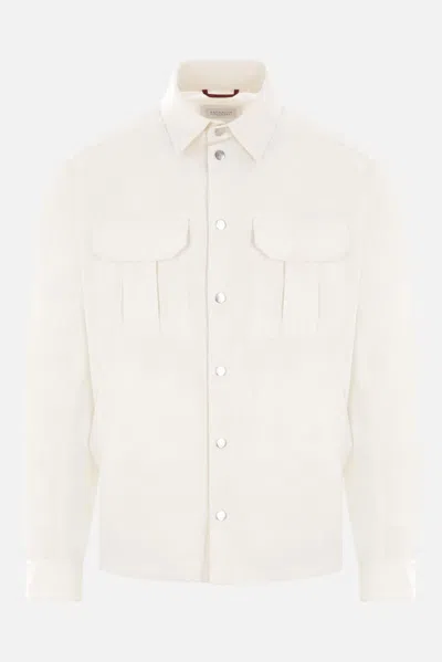 Brunello Cucinelli Coats In White