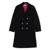 Brunello Cucinelli Double-breasted Coat In Black