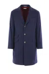 Brunello Cucinelli Coats In Blue