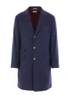 Brunello Cucinelli Coats In Blue