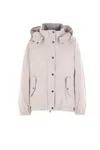 Brunello Cucinelli Coats In Pink