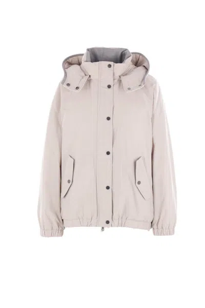 Brunello Cucinelli Coats In Pink