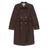 Brunello Cucinelli Coats In Brown