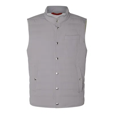 Brunello Cucinelli Grey Down Gilet