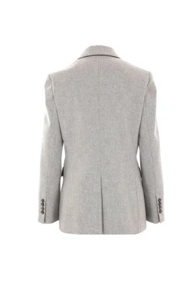 Brunello Cucinelli Jackets In Light Grey