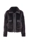 Brunello Cucinelli Coats In Black