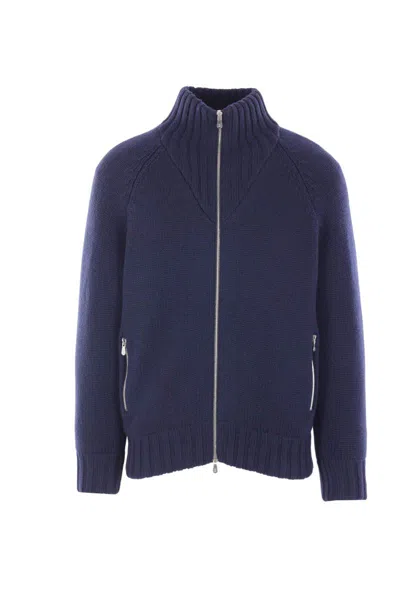Brunello Cucinelli Coats In Blue