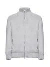 Brunello Cucinelli Turtleneck Sweater In Grey