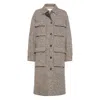 Brunello Cucinelli Herringbone Pocket Jacket In Neutral