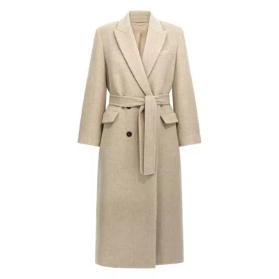Brunello Cucinelli Coats Neutral