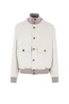 Brunello Cucinelli Coats In White