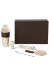 Brunello Cucinelli Cocktail Set In Silver