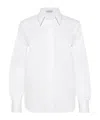 Brunello Cucinelli "shirt With Shiny In White