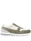 BRUNELLO CUCINELLI COLOUR-BLOCK PANELLED TRAINERS