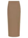 Brunello Cucinelli Long Skirt With Back And Side Slits
