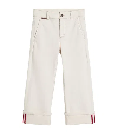 Brunello Cucinelli Kids' Comfort Cotton Jeans