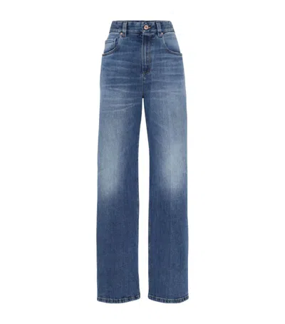 Brunello Cucinelli Comfort Denim Jeans In Blue