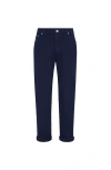 Brunello Cucinelli Straight Jeans In Blue